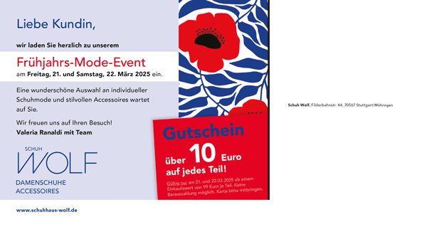 Schuh Wolf Saison Eroeffnung 2025